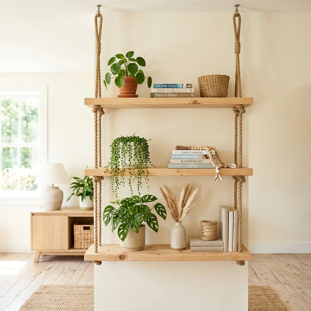 Rope Hanging Shelf