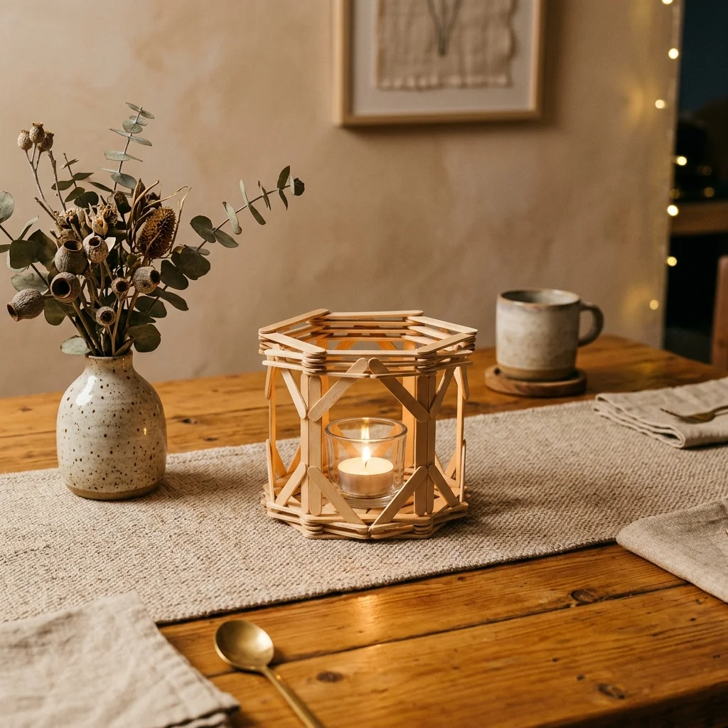 Rustic Candle Holder