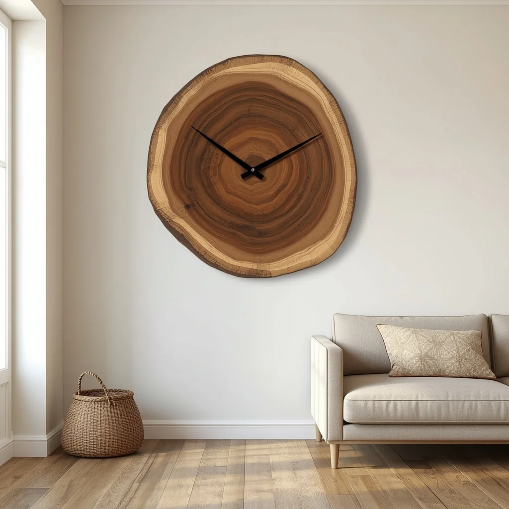 Rustic Wall Clock