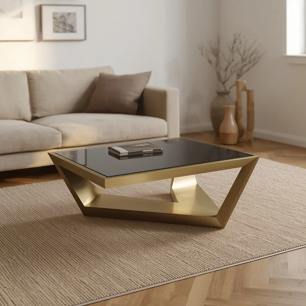Sculptural Metal Frame