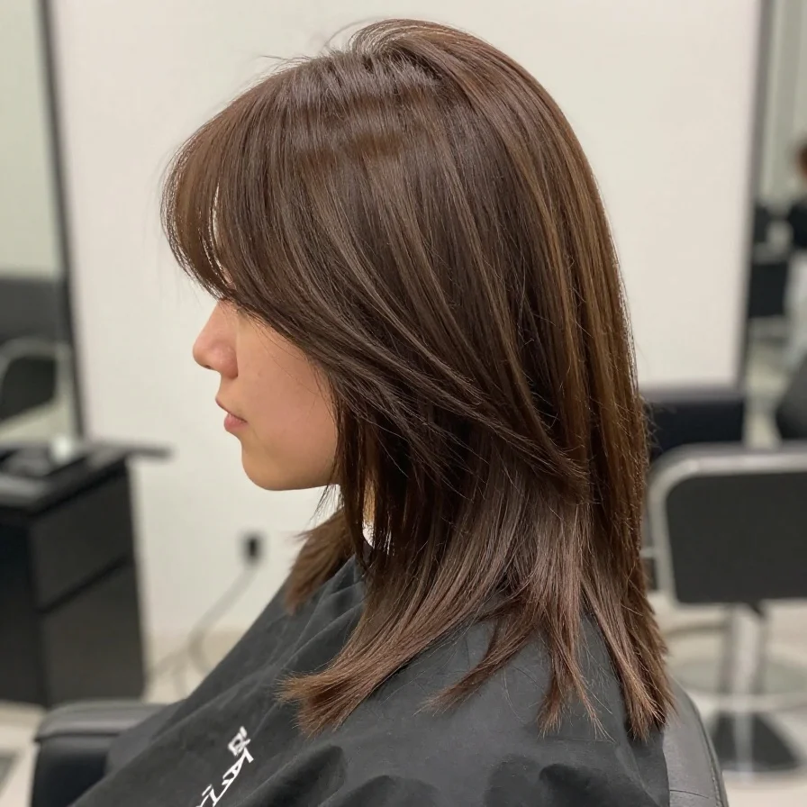 Side Swept Bangs