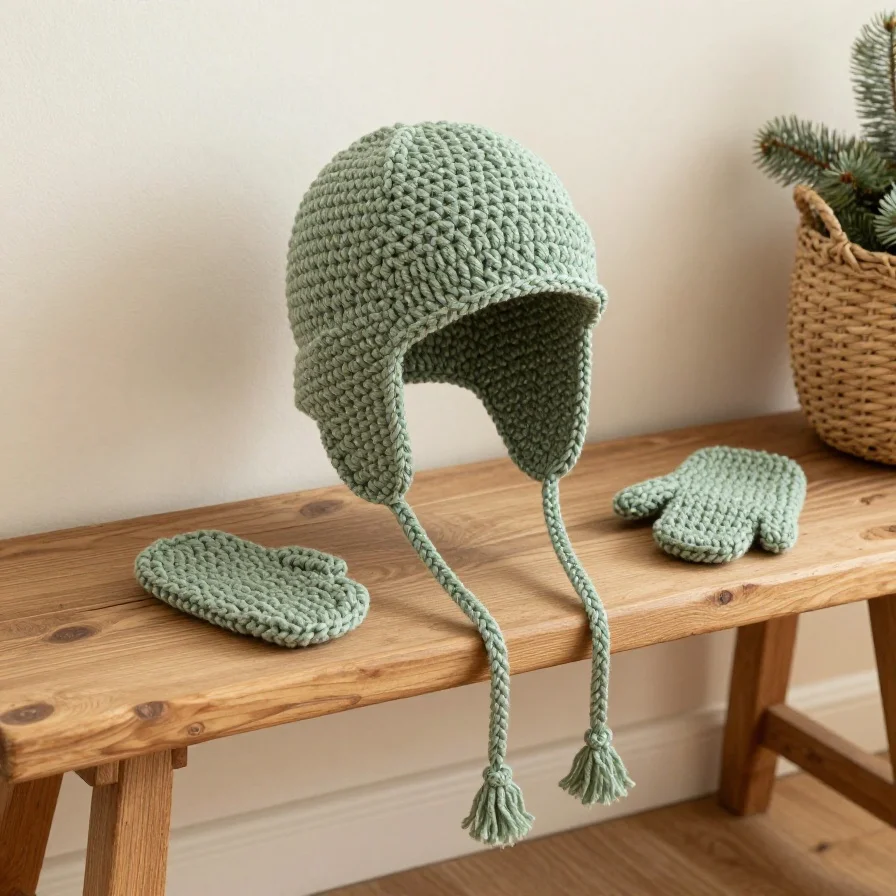Simple Earflap Hat