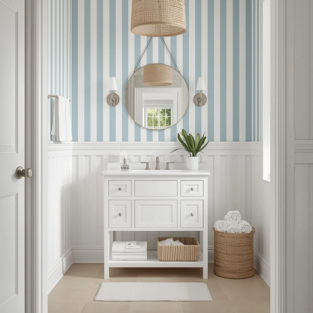Soft Coastal Stripes