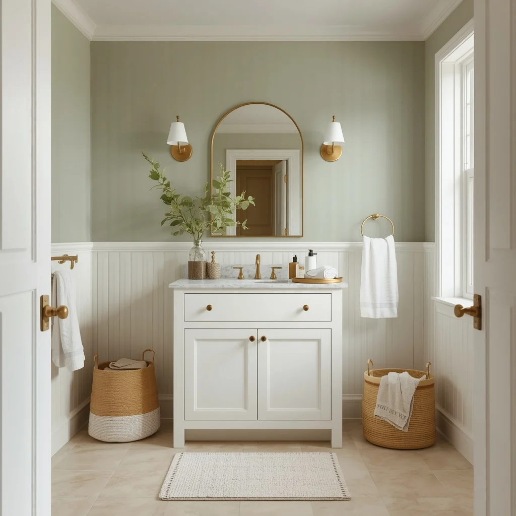 Soft Sage Panels