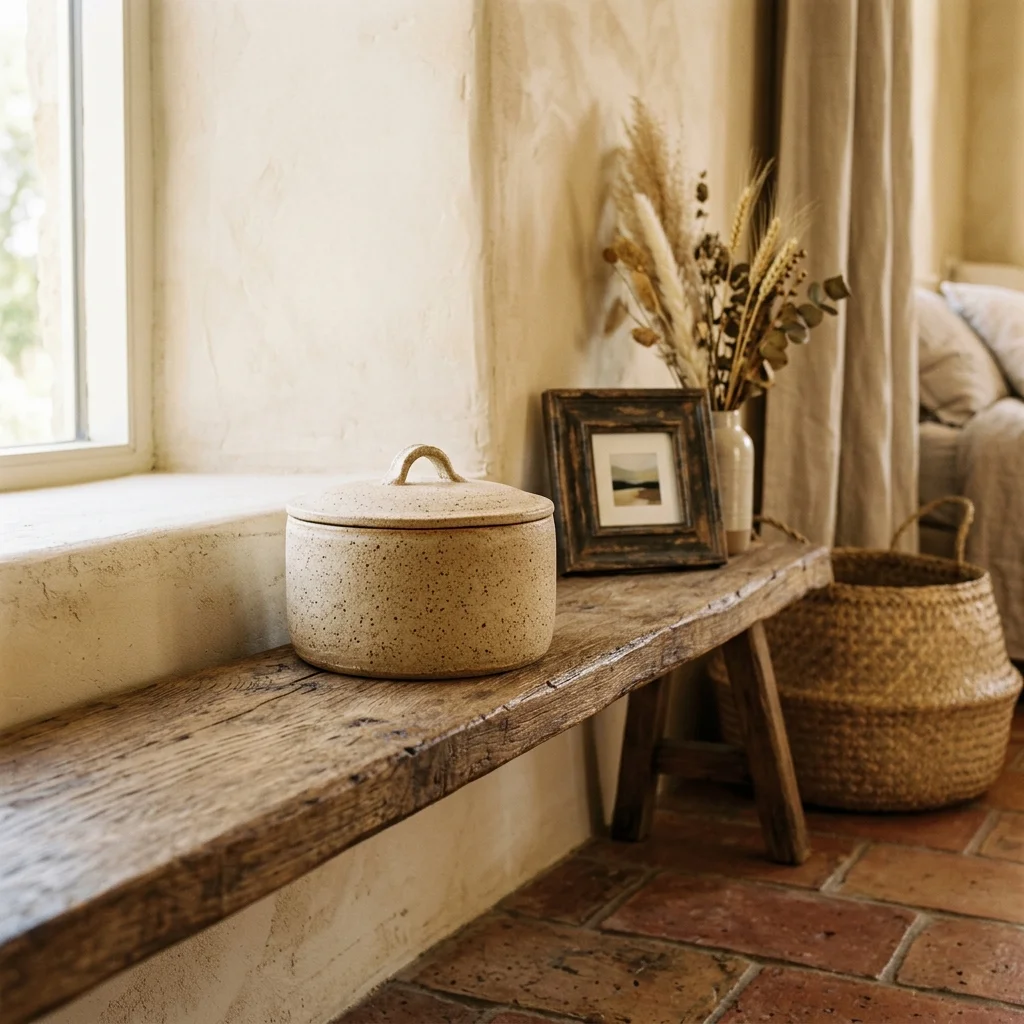 Speckled Earthy Finish