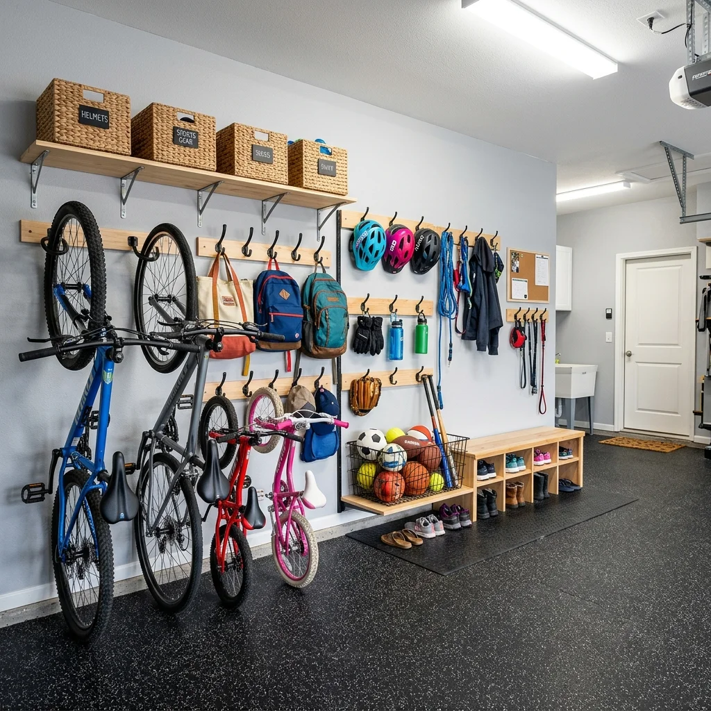 Sports Gear Rack