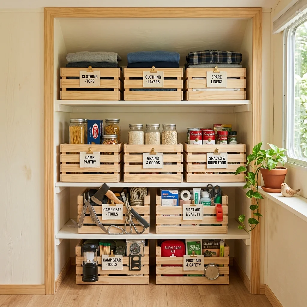 Stackable Storage Crates