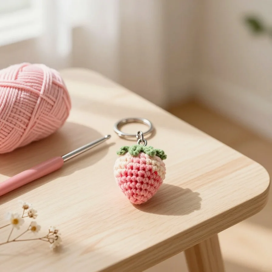 Strawberry Milk Charm