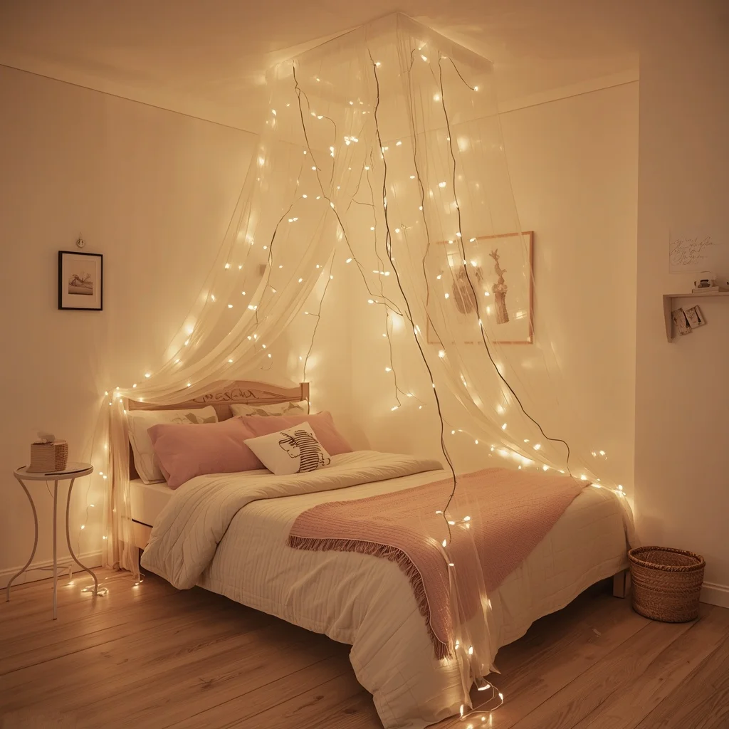 String Light Canopy