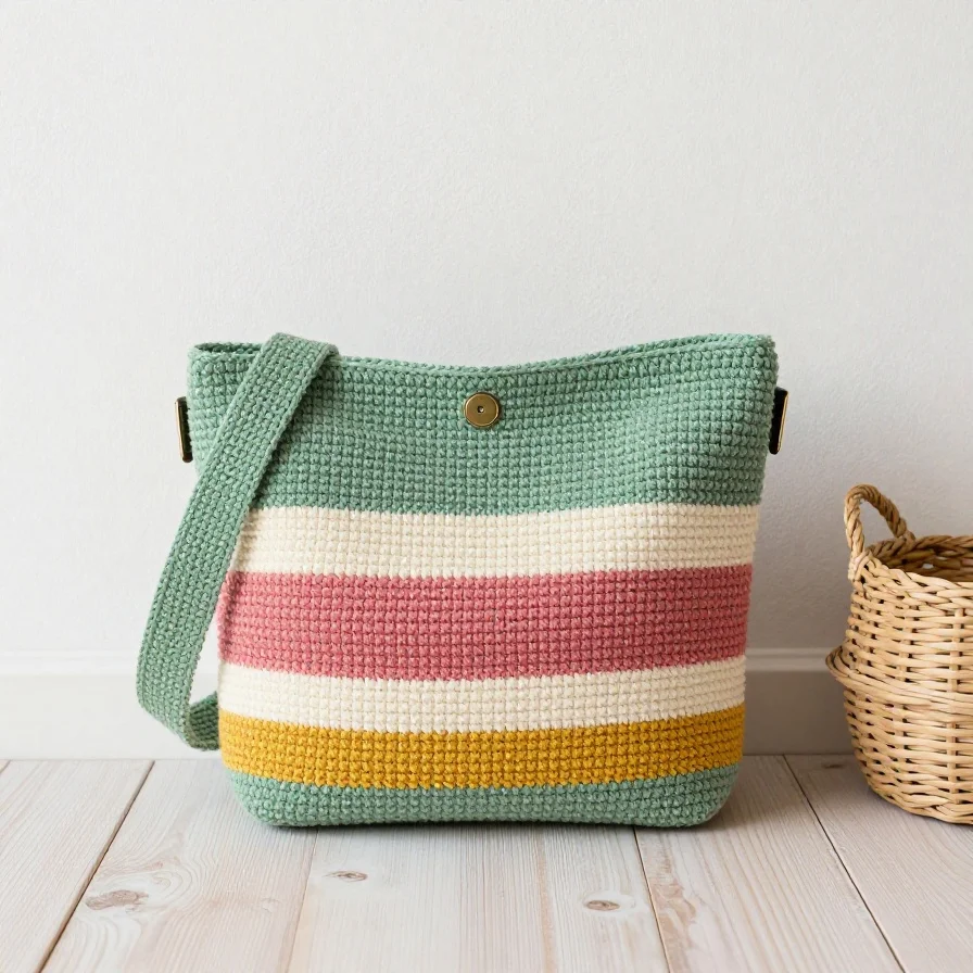 Striped Crossbody