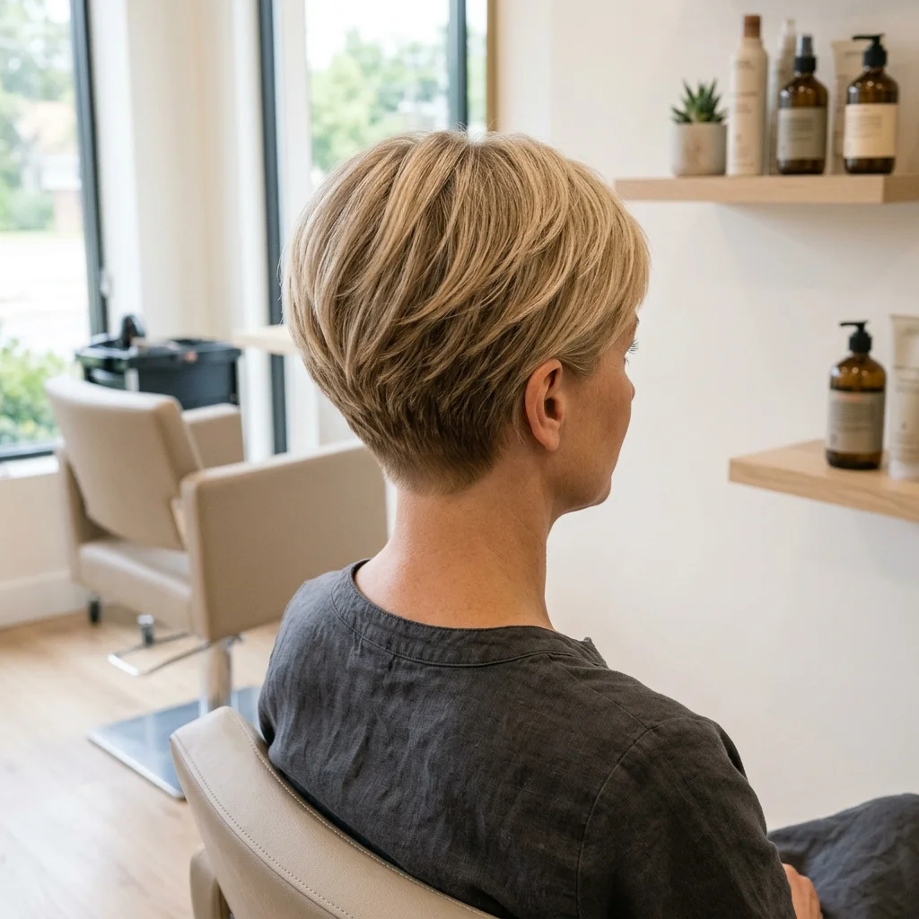 Tapered Blonde Crop