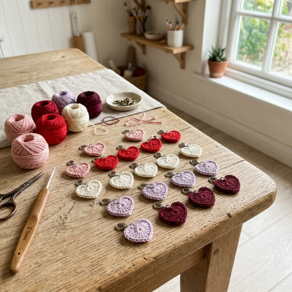 Tiny Heart Charms