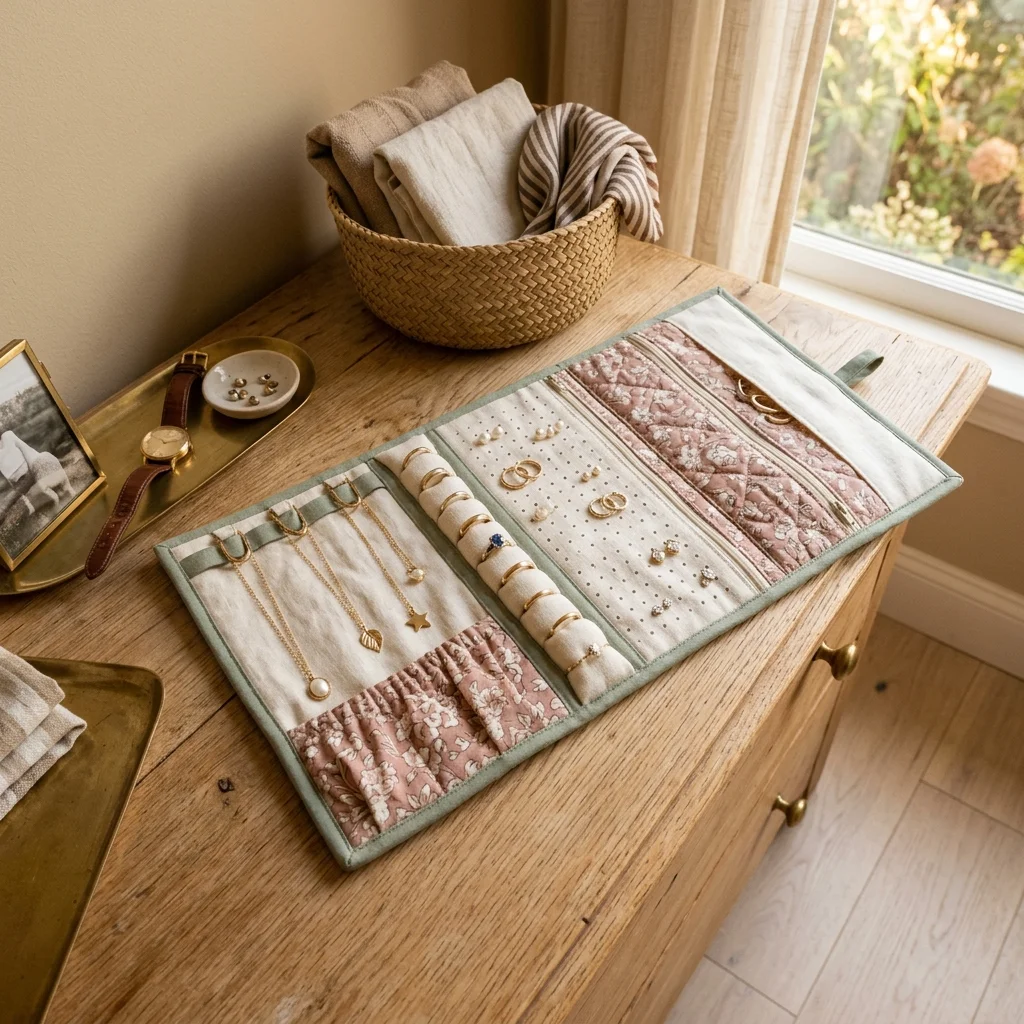 Travel Jewelry Roll
