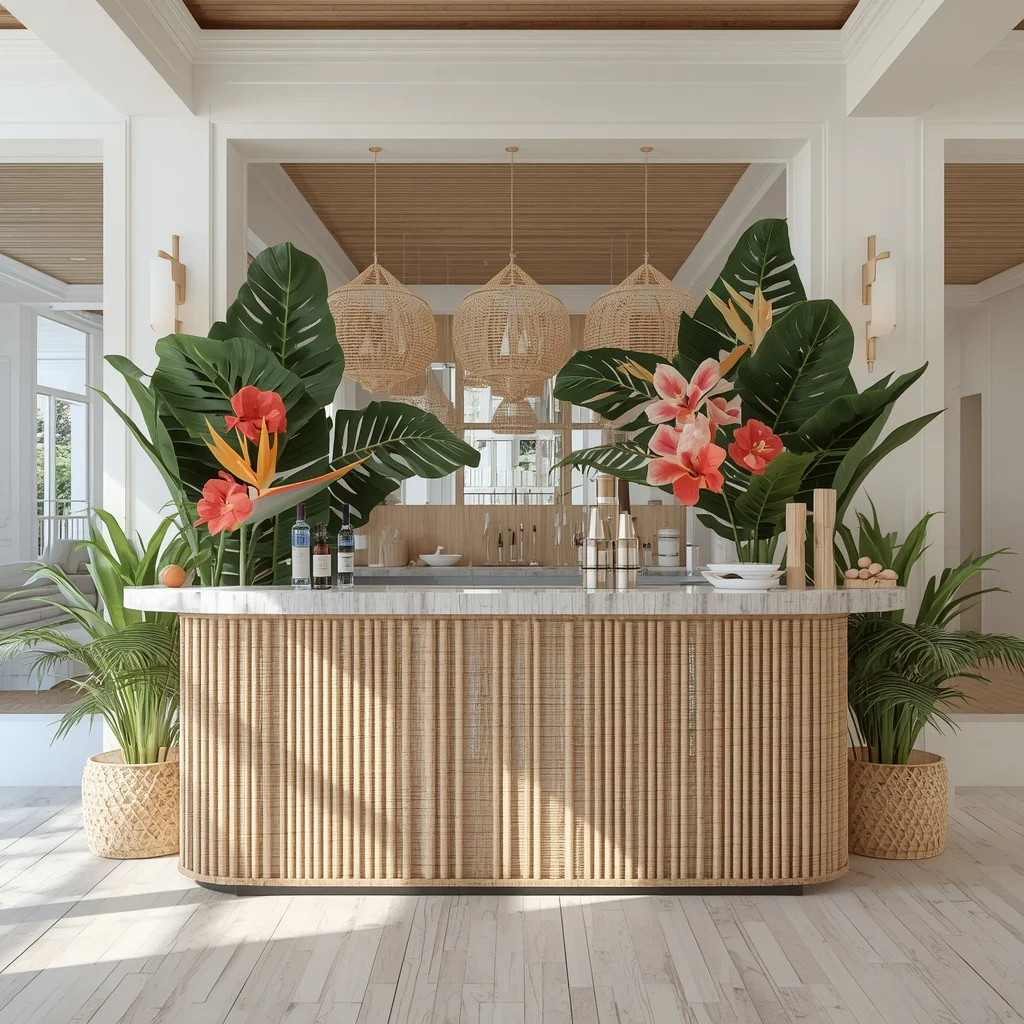 Tropical Bloom Bar