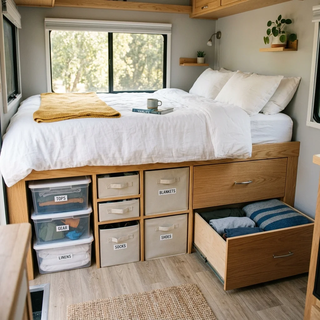 Under-Bed Compartments