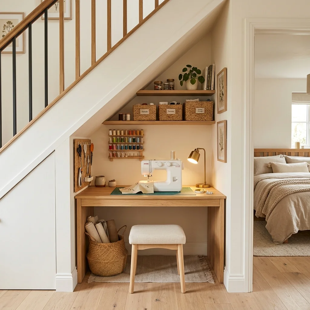 Under-Stair Workspace
