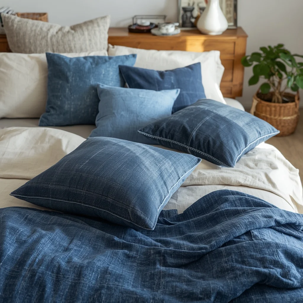 Upcycled Denim Cushions