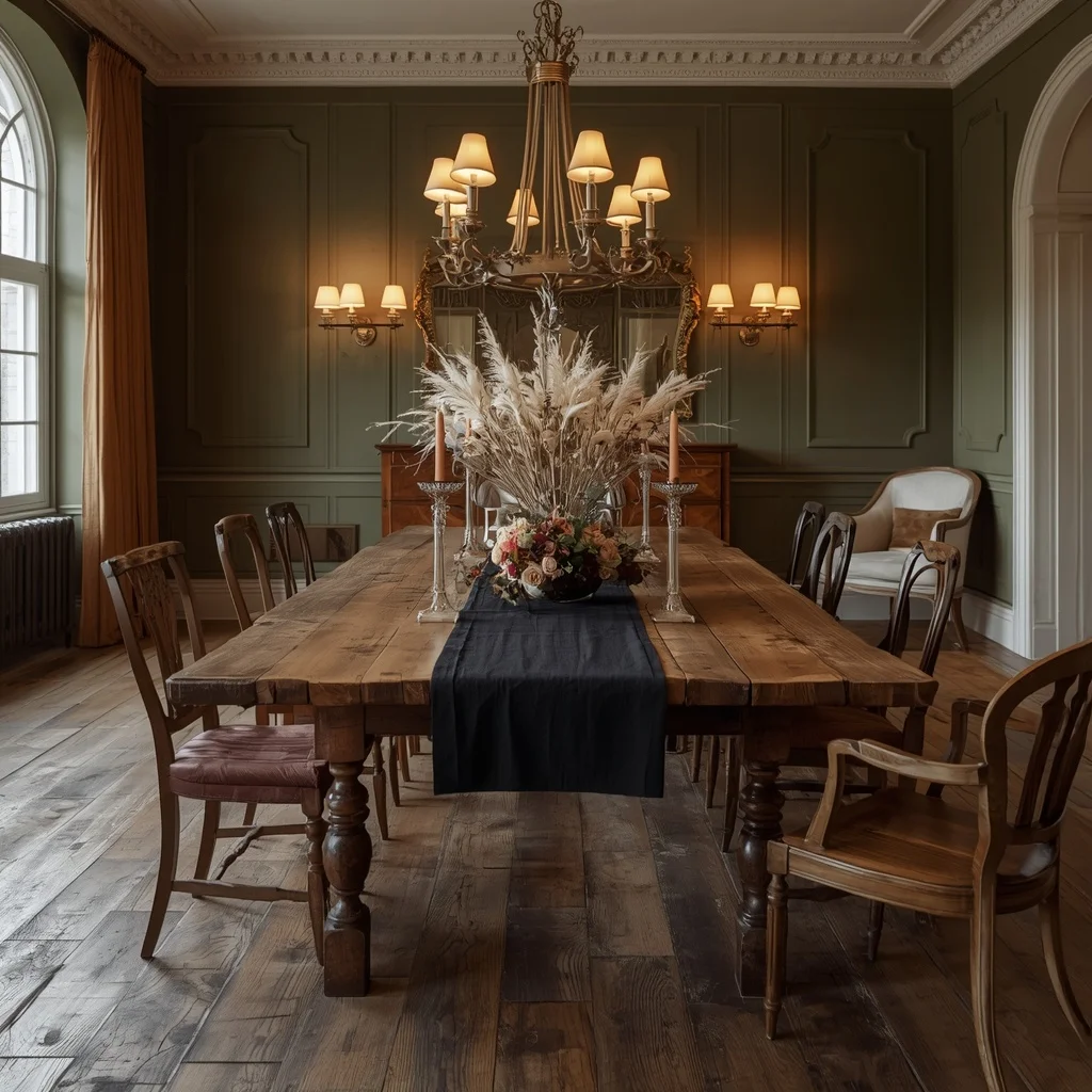 Vintage Dining Drama