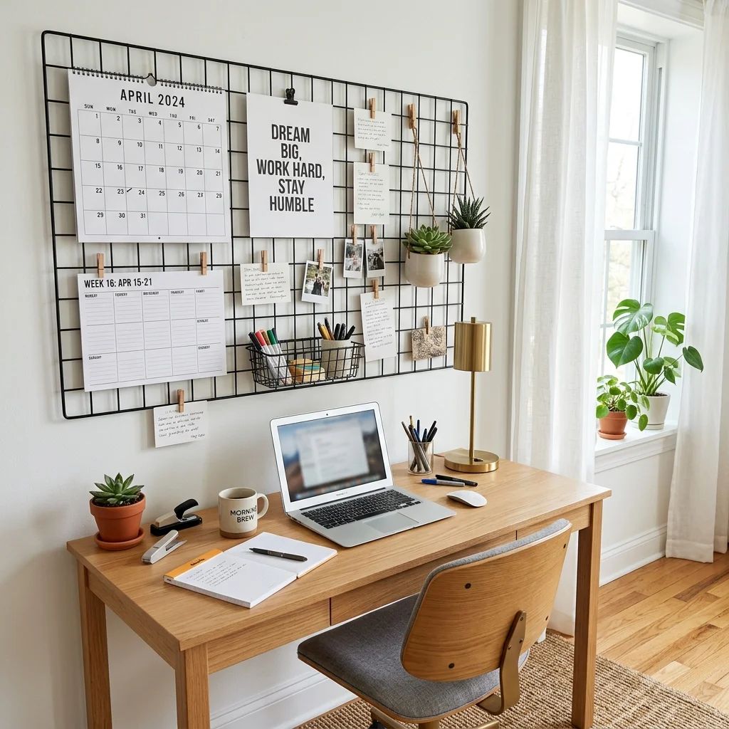 Wall Grid Display