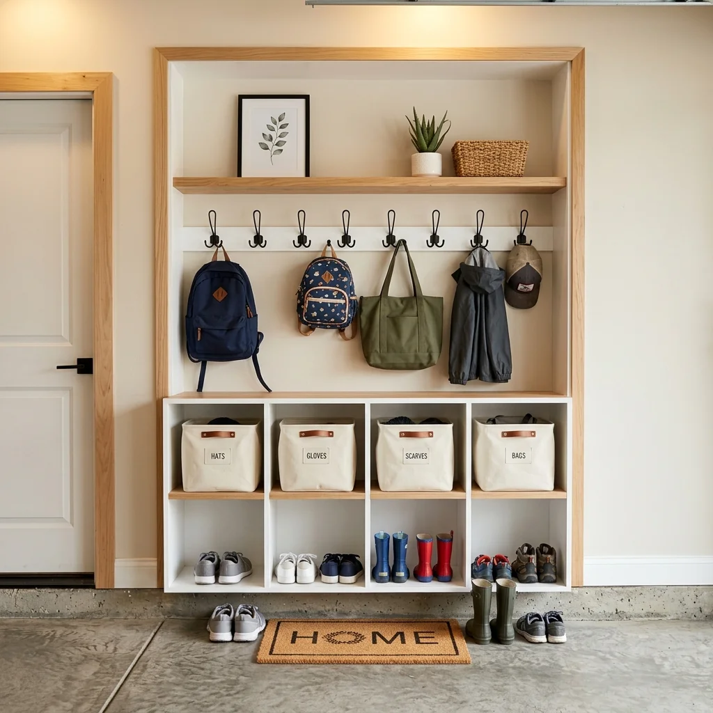 Wall-Mounted Cubbies