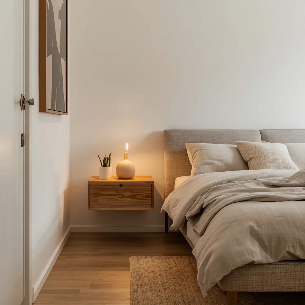 Wall-Mounted Nightstand