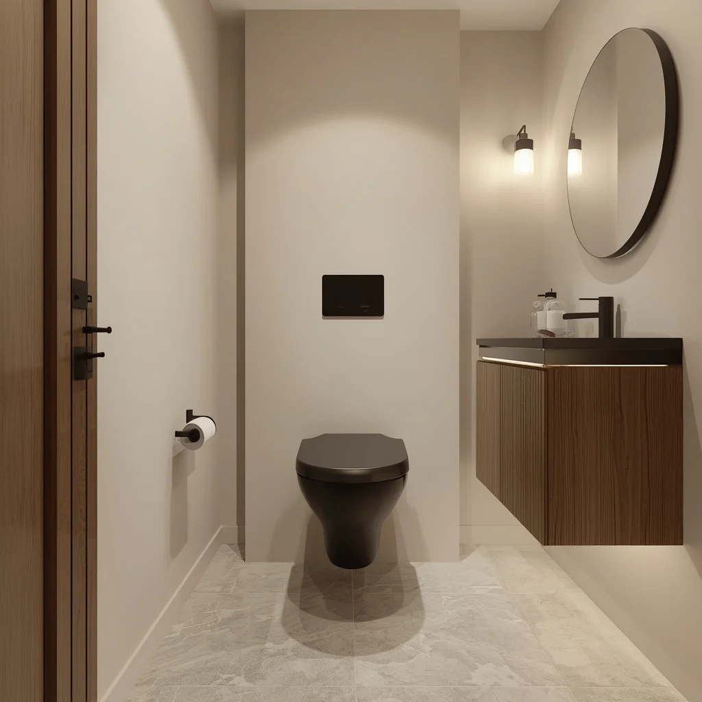 Wall-Mounted Toilet