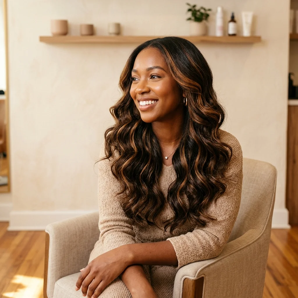 Warm Caramel Highlights