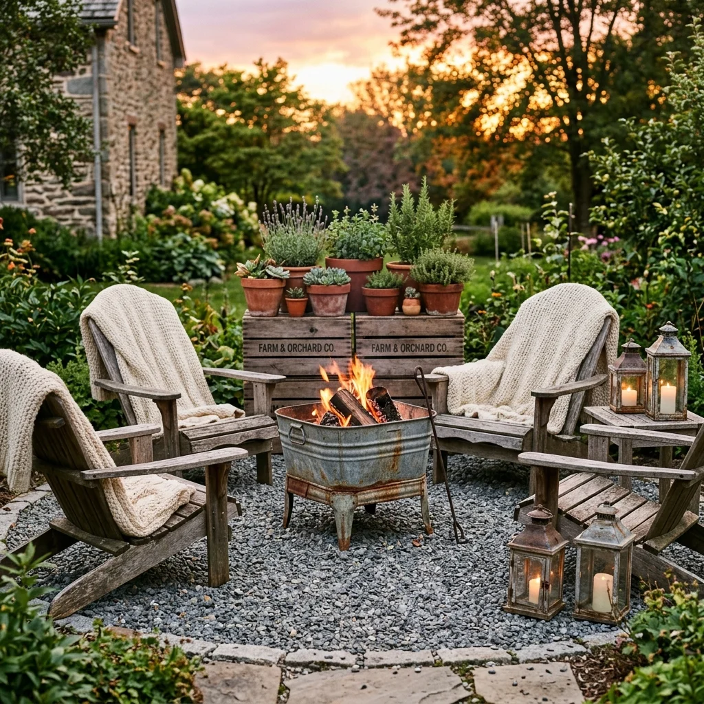 Washtub Fire Pit