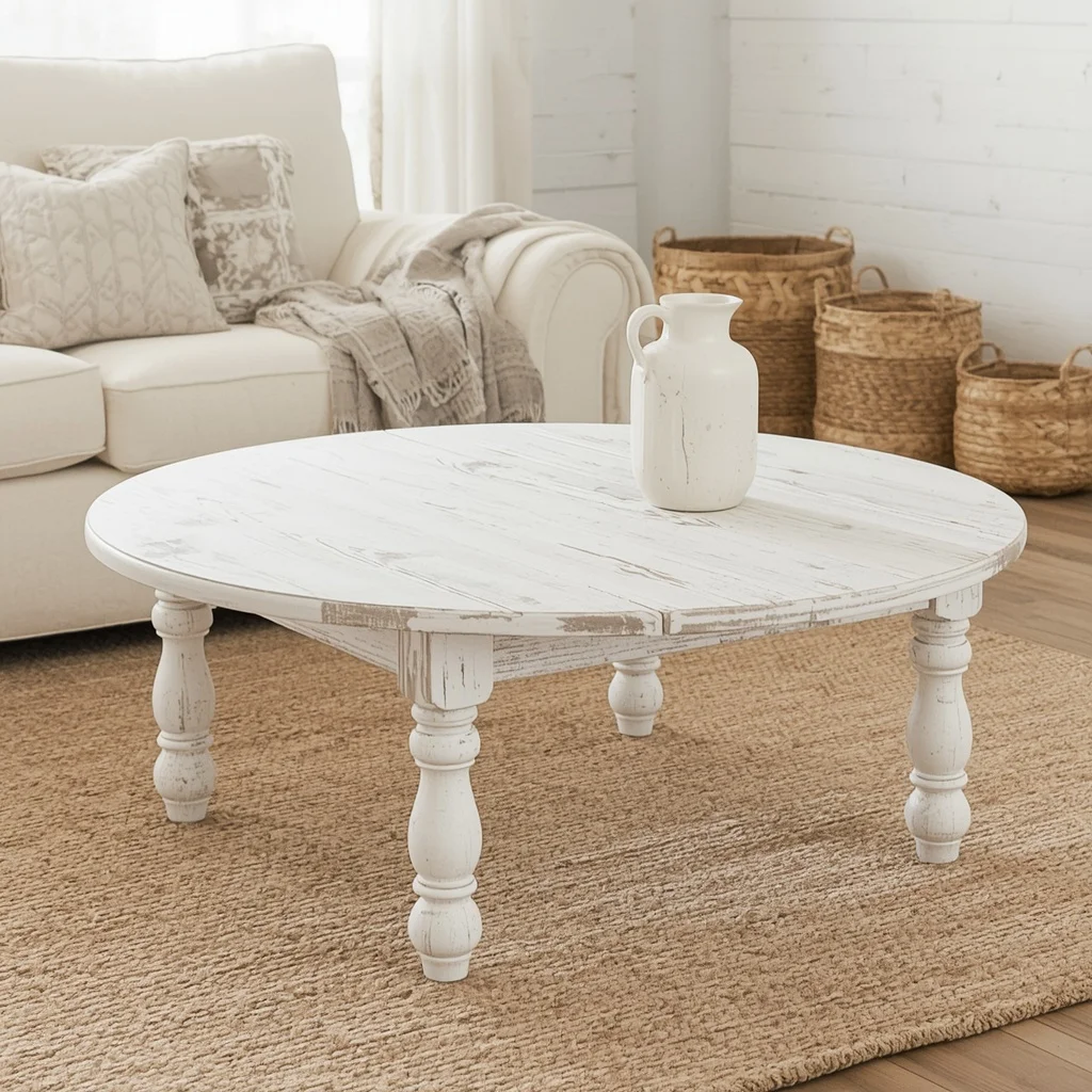 Whitewashed Farmhouse