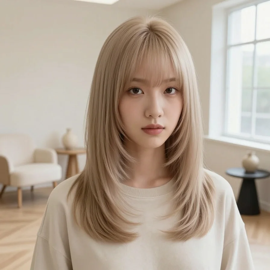 Wispy Fringe Bob