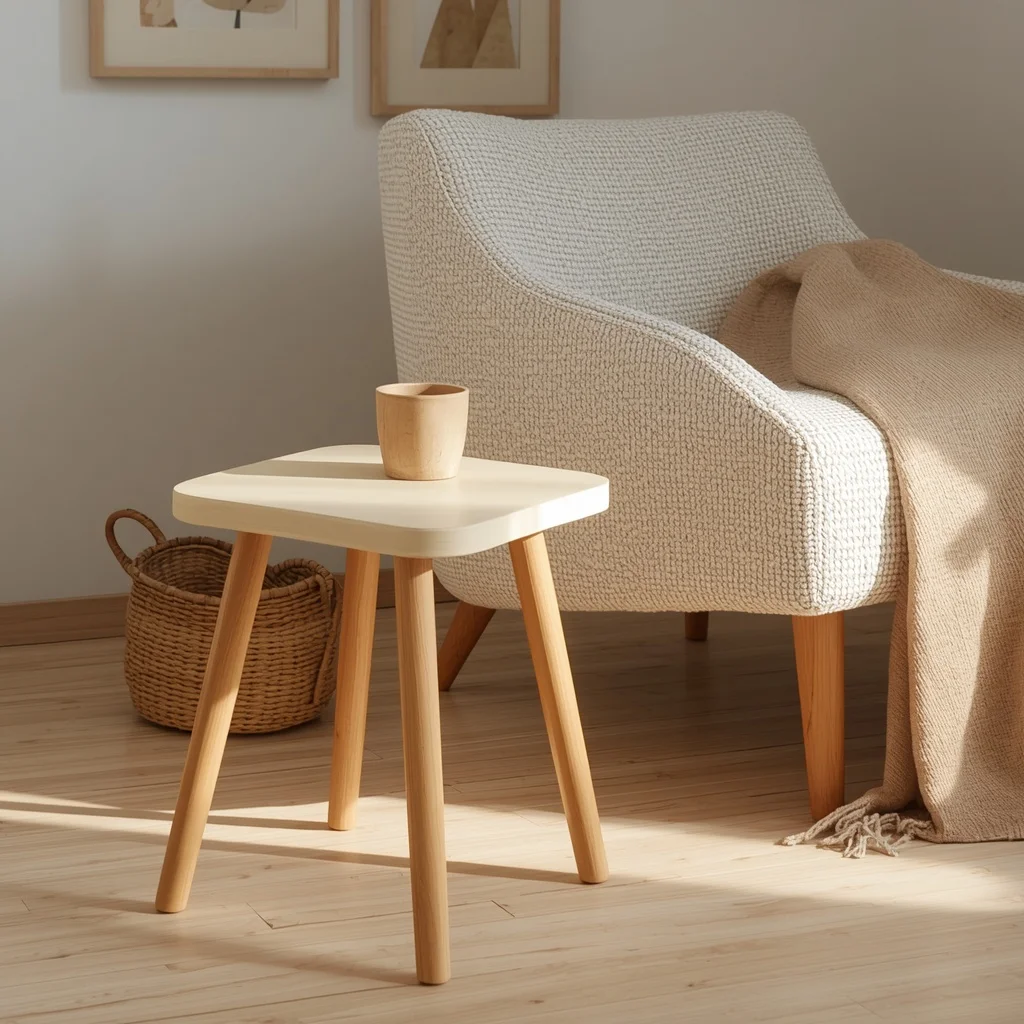 Wooden Stool Refresh
