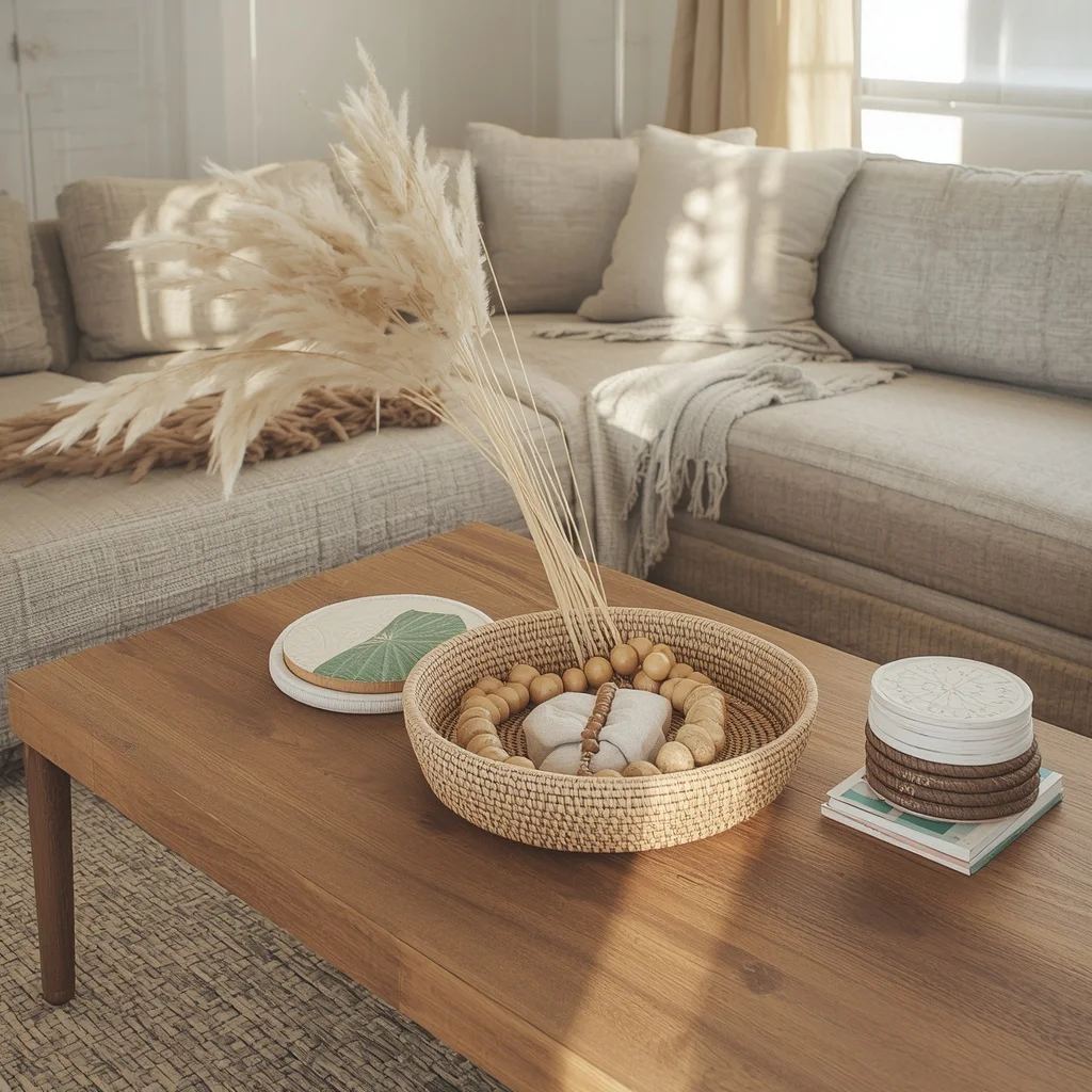 Woven Basket Accent