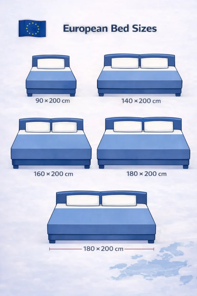 European Bed Sizes