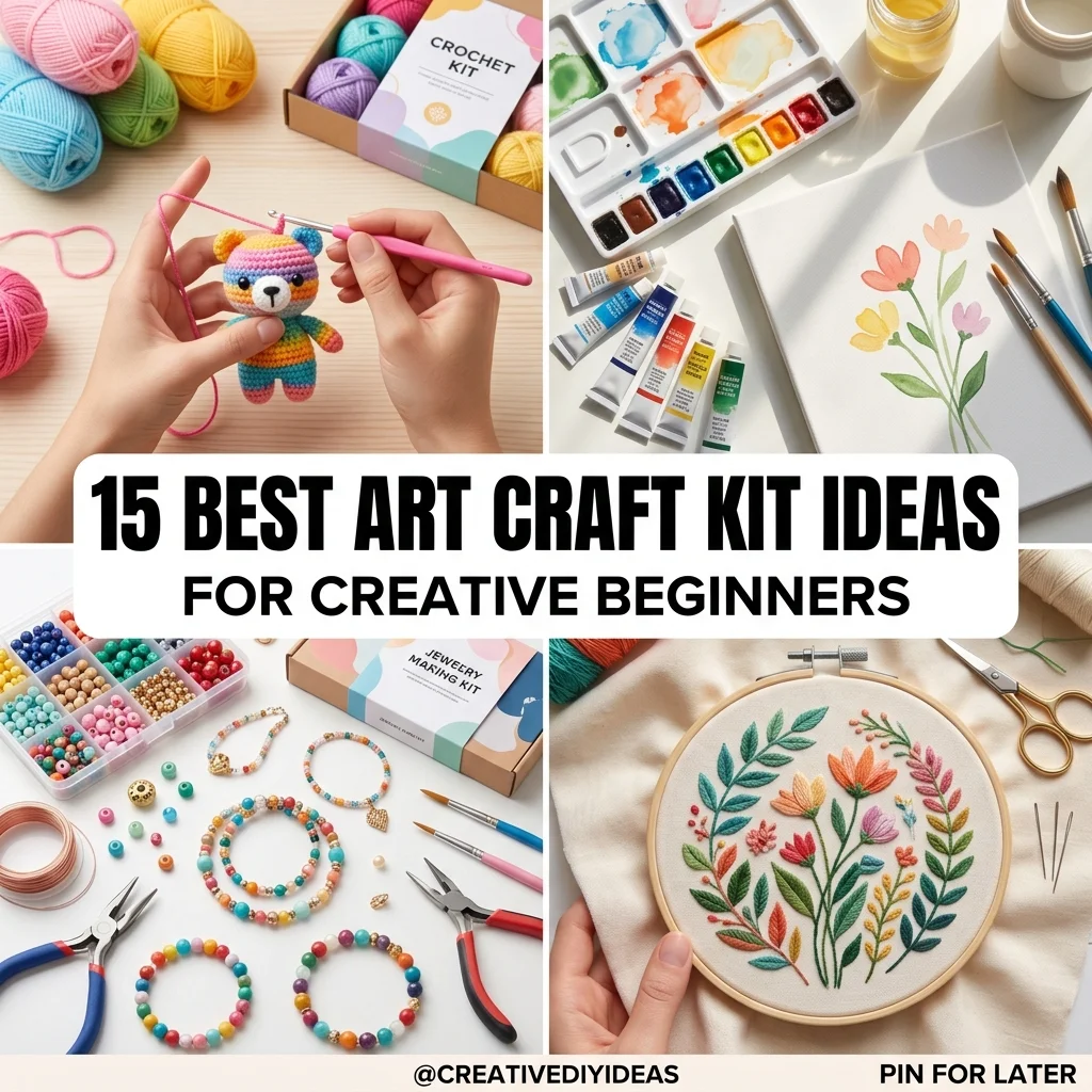15 Best Art Craft Kit Ideas for Creative Beginners