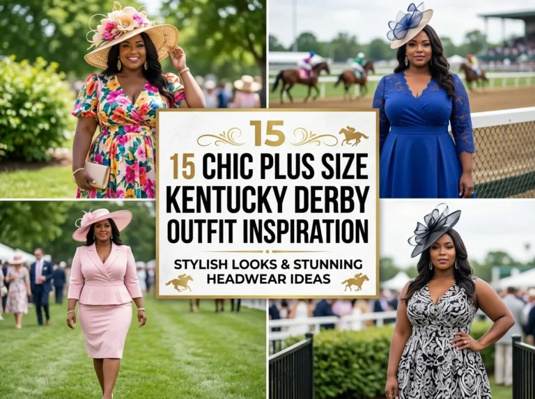15 Chic Plus Size Kentucky Derby Outfit Inspiration