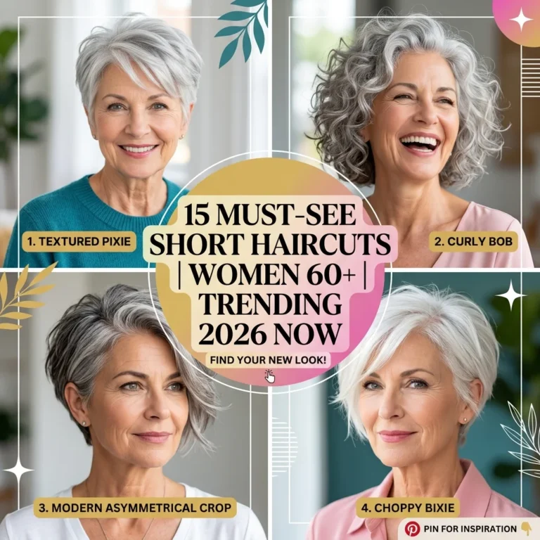 15 Must See Short Haircuts Women 60 Trending 2026 Now