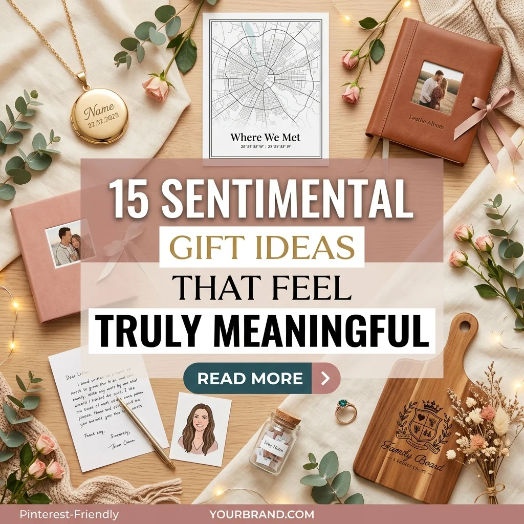15 Sentimental Gift Ideas That Feel Truly Meaningful