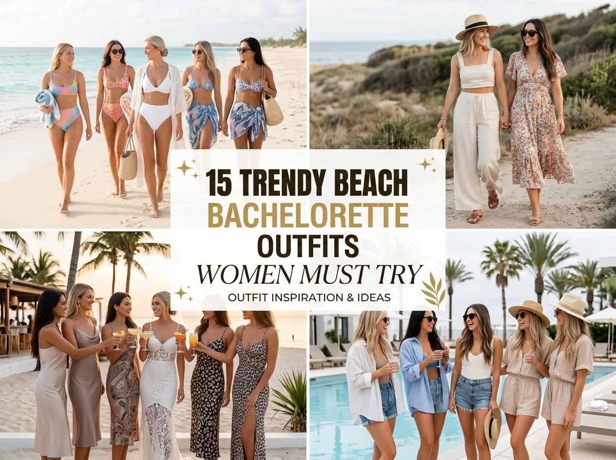 15 Trendy Beach Bachelorette Outfits Women Must Try