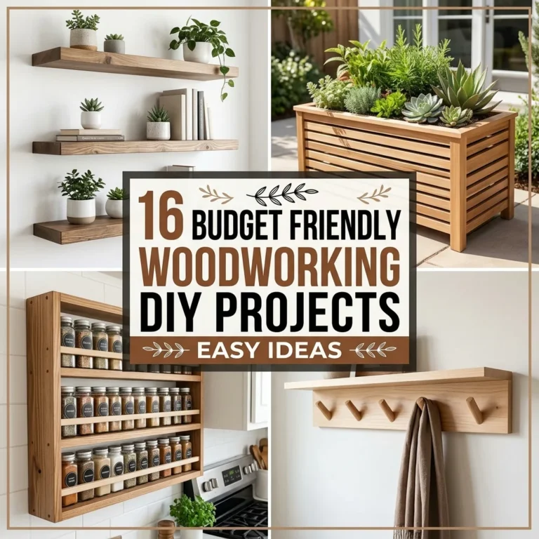 16 Budget Friendly Woodworking DIY Projects Easy Ideas
