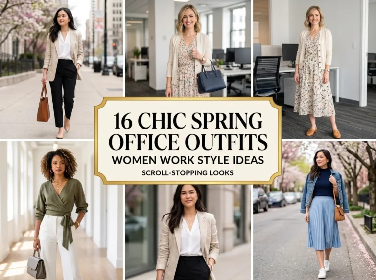 16 Chic Spring Office Outfits Women Work Style Ideas