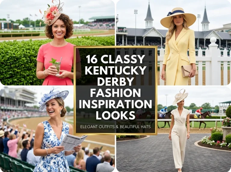 16 Classy Kentucky Derby Fashion Inspiration Looks