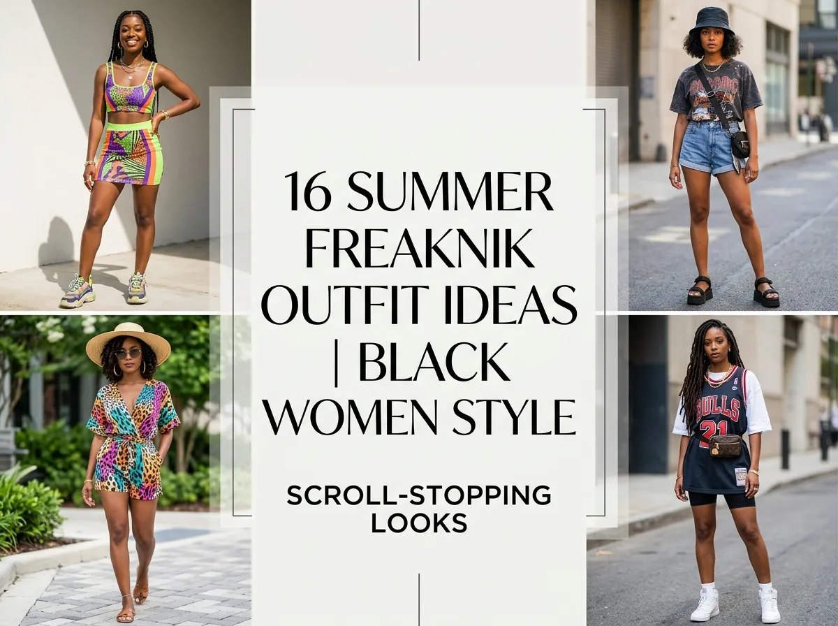 16 Summer Freaknik Outfit Ideas Black Women Style