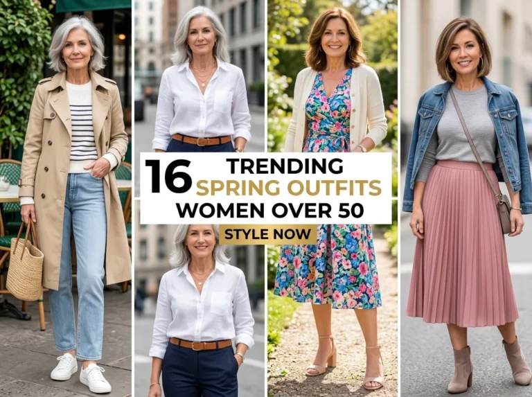 16 Trending Spring Outfits Women Over 50 Style Now