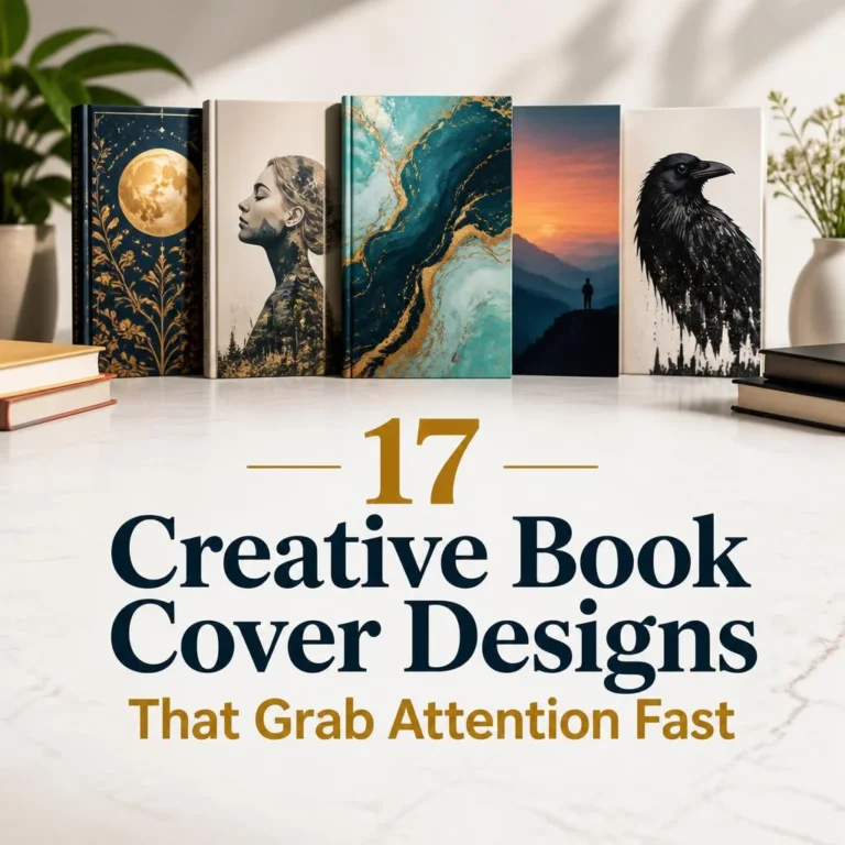 17 Creative Book Cover Designs That Grab Attention Fast