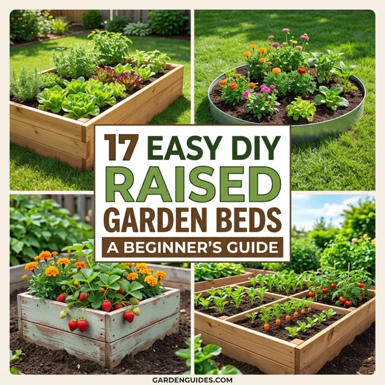 17 Easy DIY Raised Garden Beds for Beginners Guide