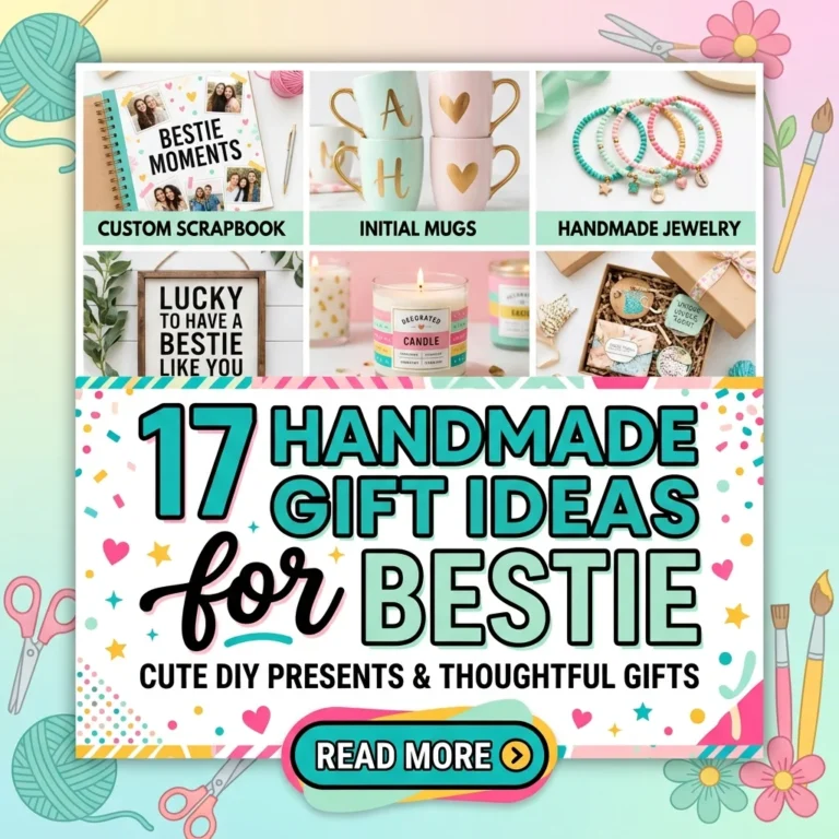 17 Handmade Gift Ideas for Bestie Cute DIY Presents