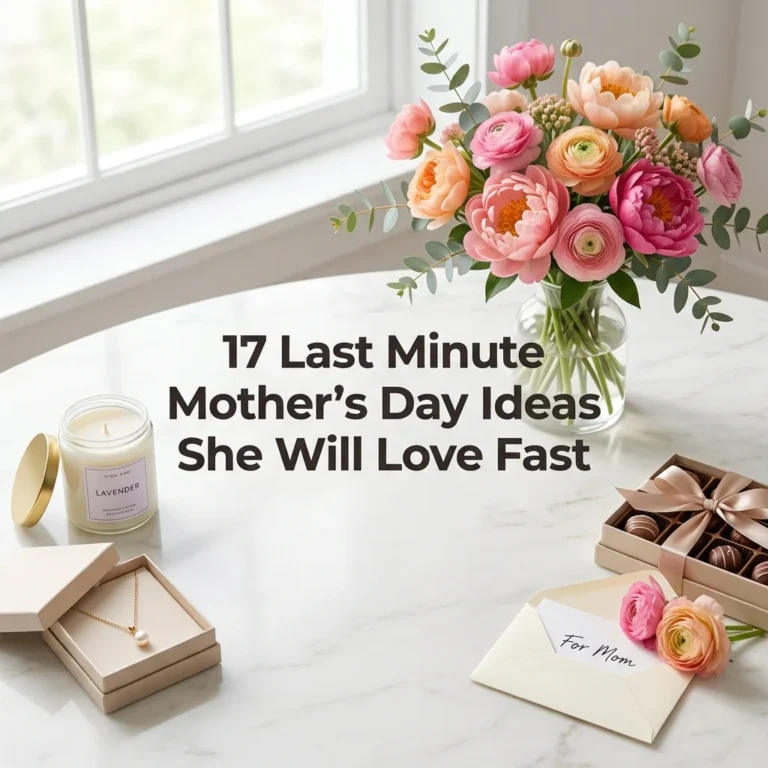 17 Last Minute Mother’s Day Ideas She Will Love Fast