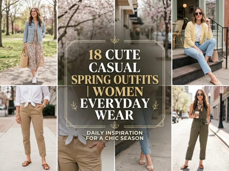 18 Cute Casual Spring Outfits Women Everyday Wear