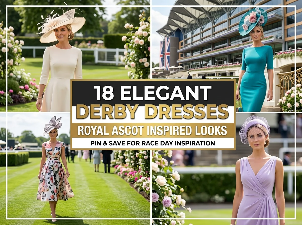 18 Elegant Derby Dresses Royal Ascot Inspired Looks