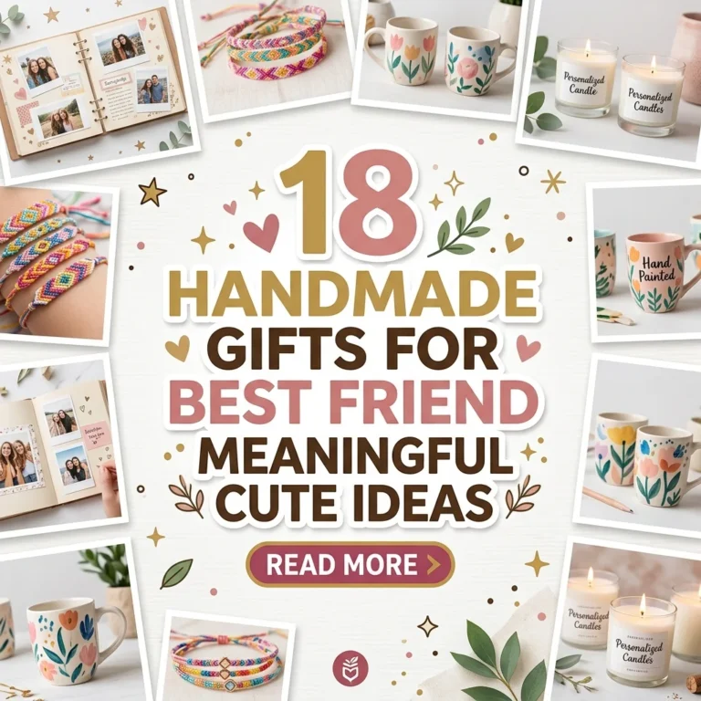 18 Handmade Gifts for Best Friend Meaningful Cute Ideas
